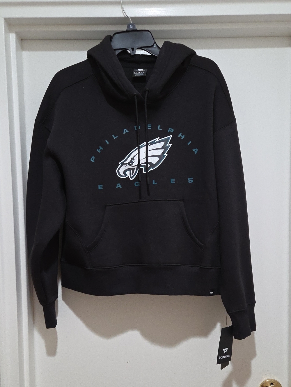 Philadelphia Eagles Boy's Black Pullover Hoodie